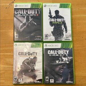 Xbox 360 Call of Duty Game Bundle